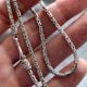 Handmade Silver Jewelry Byzantine Chain Necklace